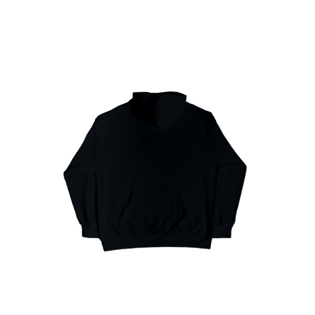 Black versAtile University Zip Up Hoodie