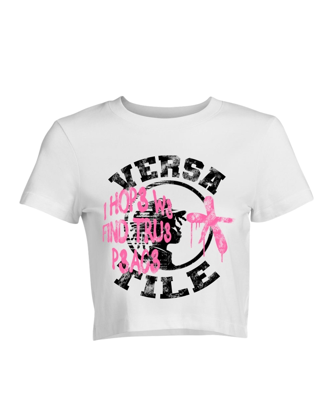 TRU3 P3AC3 CROP TOP PINK