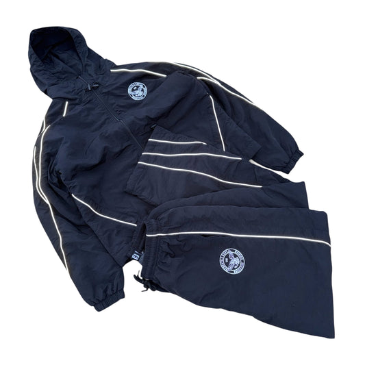 NYLON TRACKSUIT TOP & BOTTOMS
